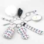 Personal Defense Keychain​ Popular Self-Defense 10-Piece Set