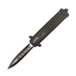 4.15INCH Dual Action stiletto knife-Black