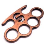 Two-legged snake fist buckle ring four-finger tiger knuckle