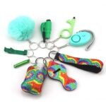 Personal Defense Keychain​ Popular Self-Defense 10-Piece Set