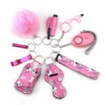 Personal Defense Keychain​ Popular Self-Defense 10-Piece Set
