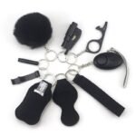Personal Defense Keychain​ Popular Self-Defense 10-Piece Set