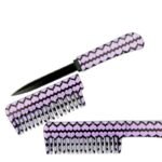 Hidden Self Defense Weopens Comb Knife Light Purple Love
