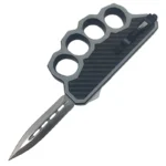 Automatic Dual Action OTF Knuckle Trench Knife