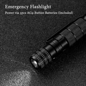 Multi Function Tactical Pen Emergency Flashlight Screwdriver Bottle Opener Window Breaker Outdoor Survival Self Rescue EDC Tool - Image 3
