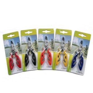 High Quality Small Luya Split Ring Fishing Pliers Outdoors Fishing Thread Shears