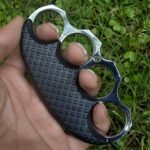 Clip non-slip metal knuckle duster UK equipment ring EDC