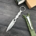 Fixed Blade Knife Stainless Steel Blade with Kydex Sheath Camping Portable Survival Tactical Multitools Hand EDC Knives