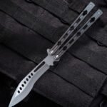9  Curved Blade Balisong Trainer Knife