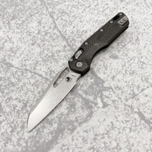 Micro MSI RAM LOK Fluted Carbon Fiber & Satin M390MK Folding Knife