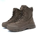 Mesh mid-cut wear-resistant tactical boots outdoor sports hiking boots hiking boots
