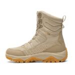High-top waterproof and non-slip desert tactical boots lightweight and wear-resistant outdoor travel hiking shoes