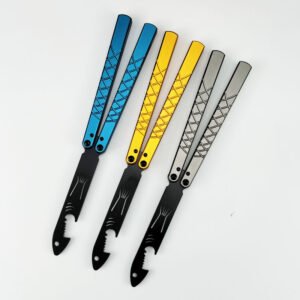 New Siren Aviation Aluminum Handle Practice Butterfly Knife