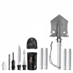 Camping engineer shovel multifunctional iron catalpa outdoor fishing digging garden vehicle convenient military shovel