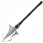 Multifunctional outdoor engineer shovel folding shovel car shovel manganese steel outdoor military engineering shovel supplies equipment