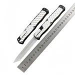 Straight out switchblade knife - foam pattern patch