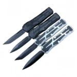 Switchblade with carbon fiber handle