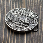 Eagle knife belt buckle knife