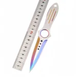 Outdoor diving straight knife second generation portable jungle knife high hardness skeleton knife