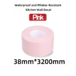 Macaron solid color PVC tape kitchen gap sealing strip