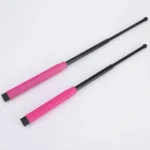 New pink diamond-shaped resistance telescopic stick