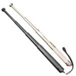 Lightweight telescopic stick for carrying around as a self-defense stick for walking your dog and preventing wolves