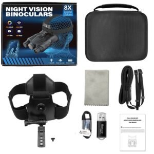 Popular outdoor HD photo and video recording portable head-mounted infrared night vision binoculars cross-border digital telescope - Image 3