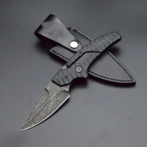 Outdoor portable two-in-one transformable dagger Push Knife Dagger - Image 3