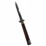 10-Inch Colored Wood Stiletto Knife