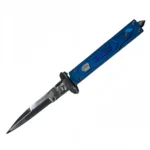 9 inch blue stiletto switchblade