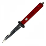 9 inch red stiletto switchblade