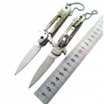 High quality classic antler stiletto knife