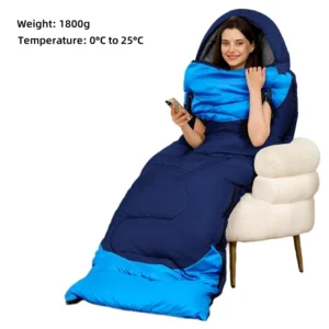 Outdoor extendable sleeping bag, camping sleeping bag - Image 3