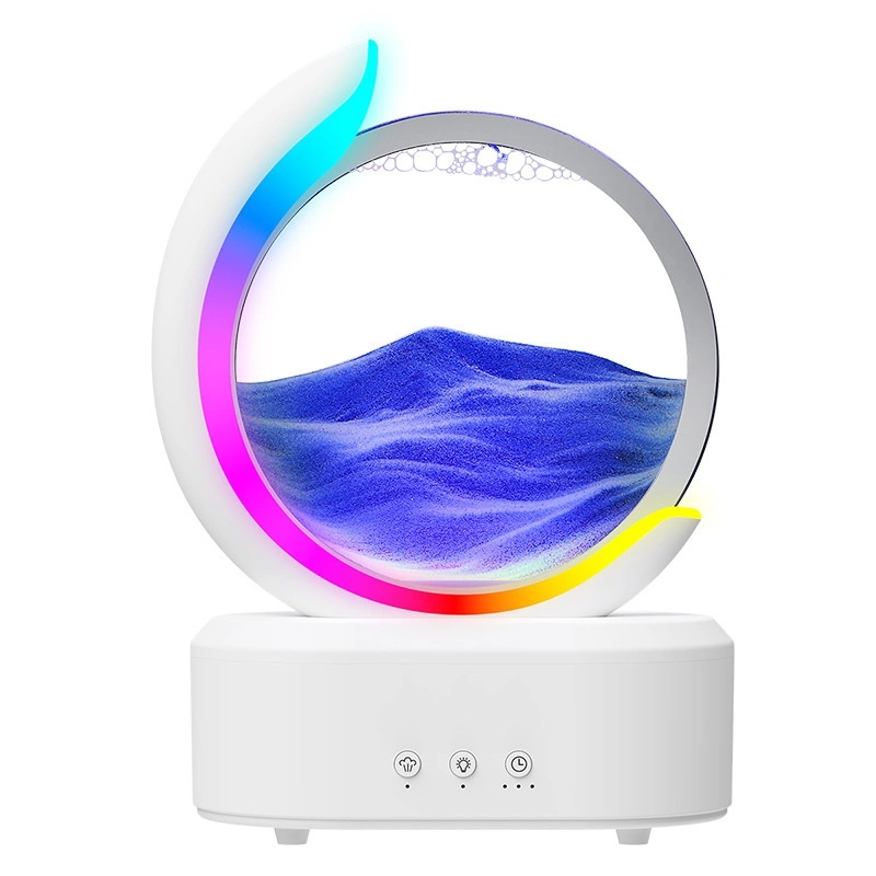 O1CN01hzxnZQ1fSLKKClAg3_3535124005-0-cib.webp New Hourglass Seven-Color Ambient Light Humidifier - Image 1