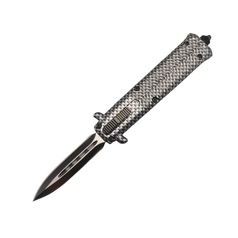 20240812161412.jpg 4.15INCH Dual Action stiletto knife-Silver - Image 1